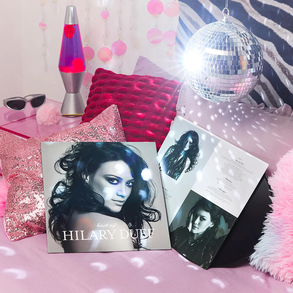 Best Of Hilary Duff: Purple & Black Swirl Vinyl LP - Image 2