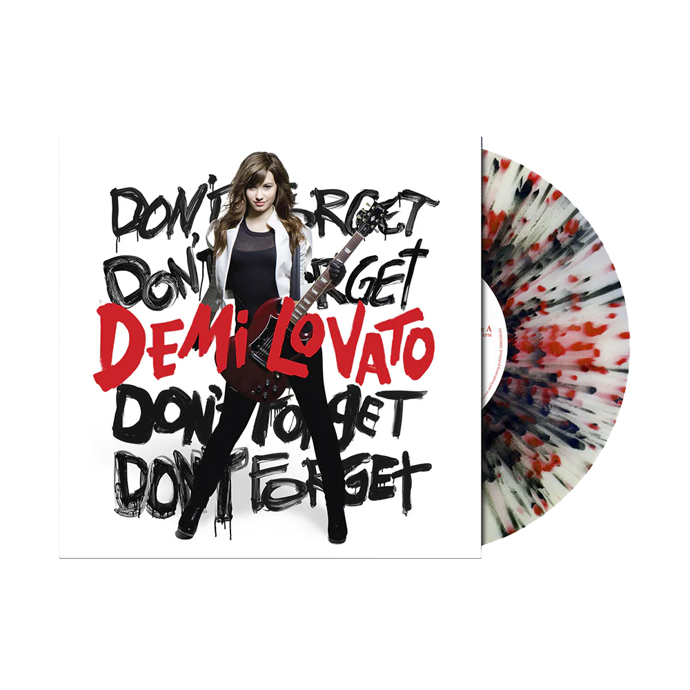 Don't Forget: Red & Black Splatter Vinyl LP