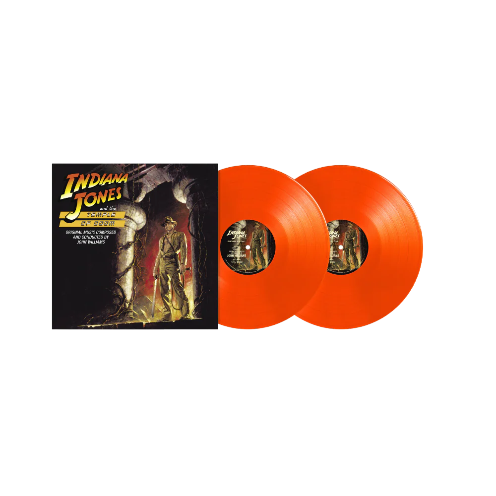 Indiana Jones and the Temple of Doom: Orange Vinyl 2LP