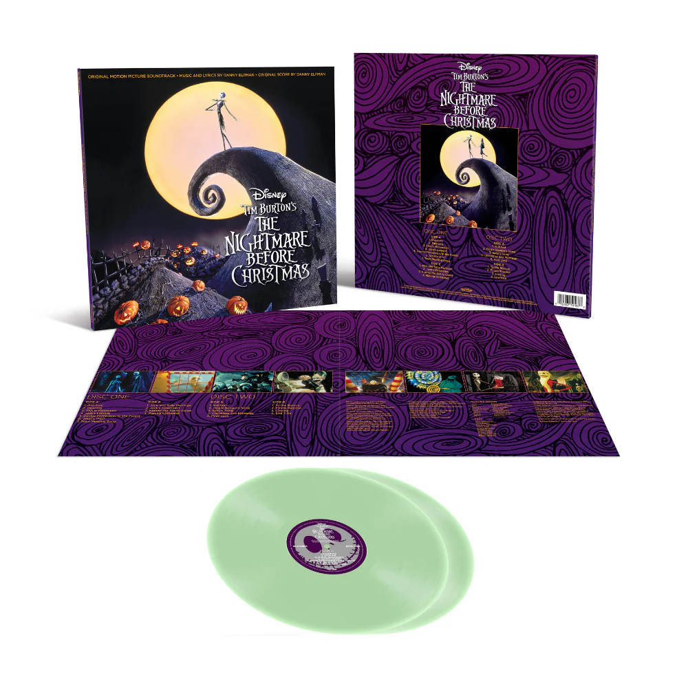 The Nightmare Before Christmas: Glow in the Dark Vinyl 2LP - Image 2