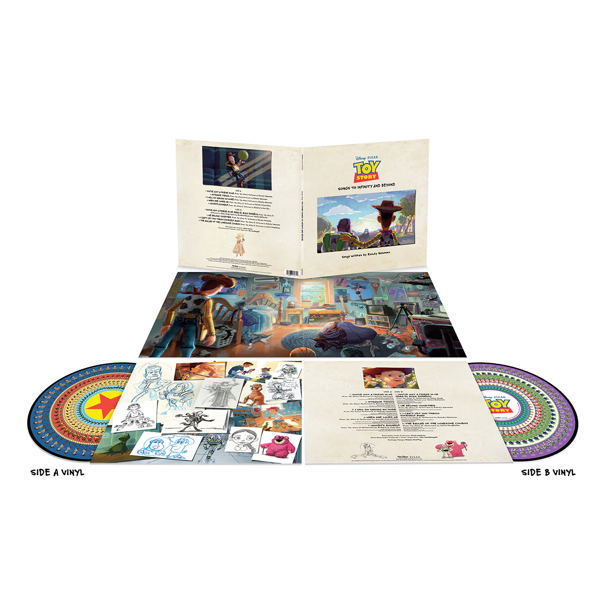 Toy Story - Songs to Infinity and Beyond: Zoetrope Vinyl LP - Image 2